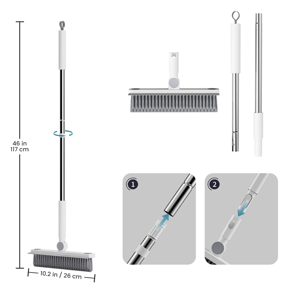 Shiny Wipes™ 3-in-1 Scrub Brush